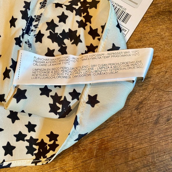 ✨ZARA Star Ruffle Sleeve Blouse✨ NWT - Picture 11 of 11